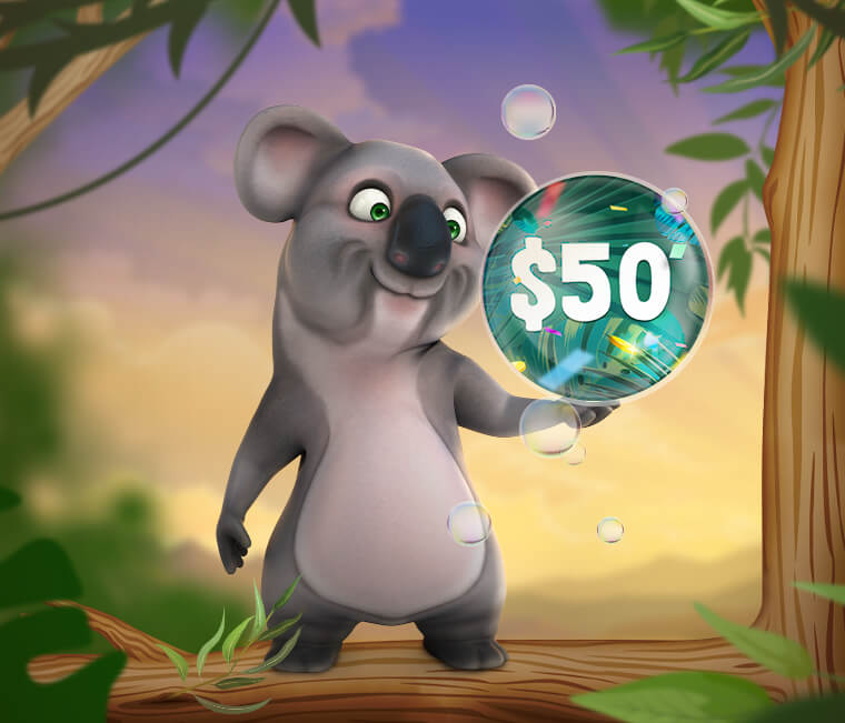 Get a $50 free bonus from Kev