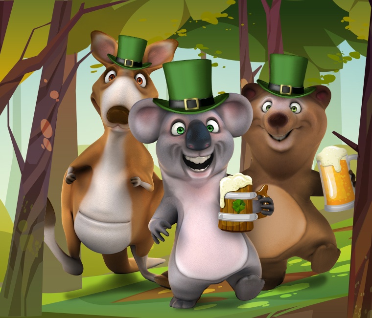 A St Paddy’s Day bash… in the bush!